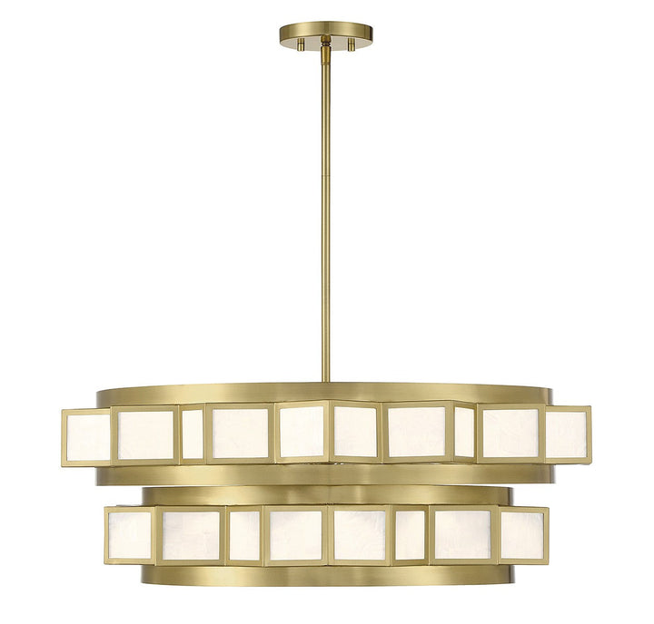 Savoy House Gideon Six Light Chandelier