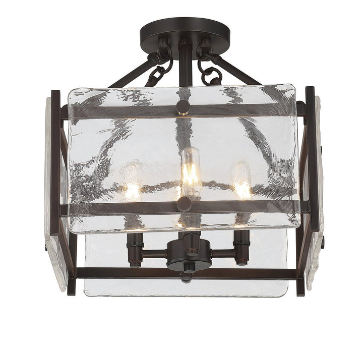 Savoy House Glenwood Four Light Semi-Flush Mount