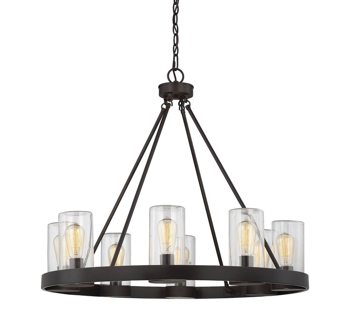 Savoy House Inman Eight Light Outdoor Chandelier