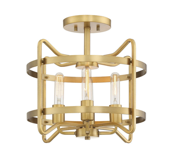 Savoy House Kent Four Light Semi-Flush Mount