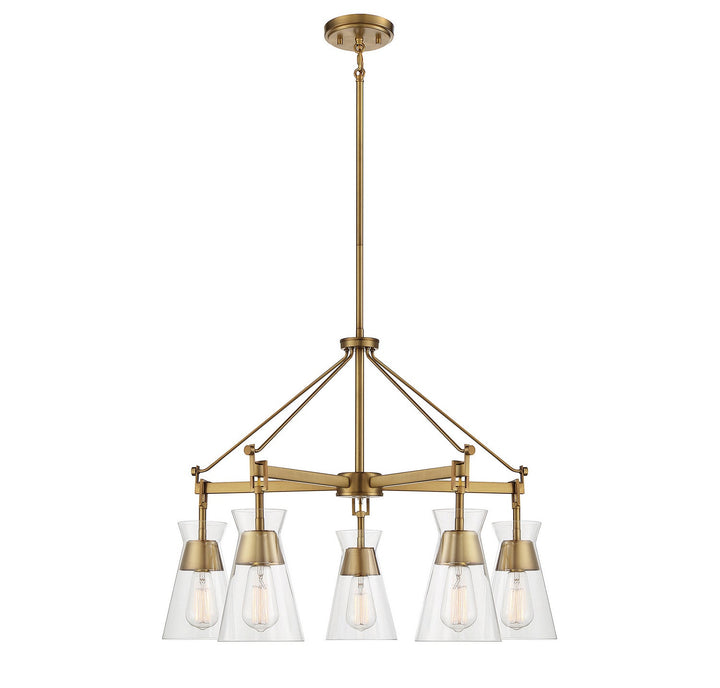 Savoy House Lakewood Five Light Chandelier