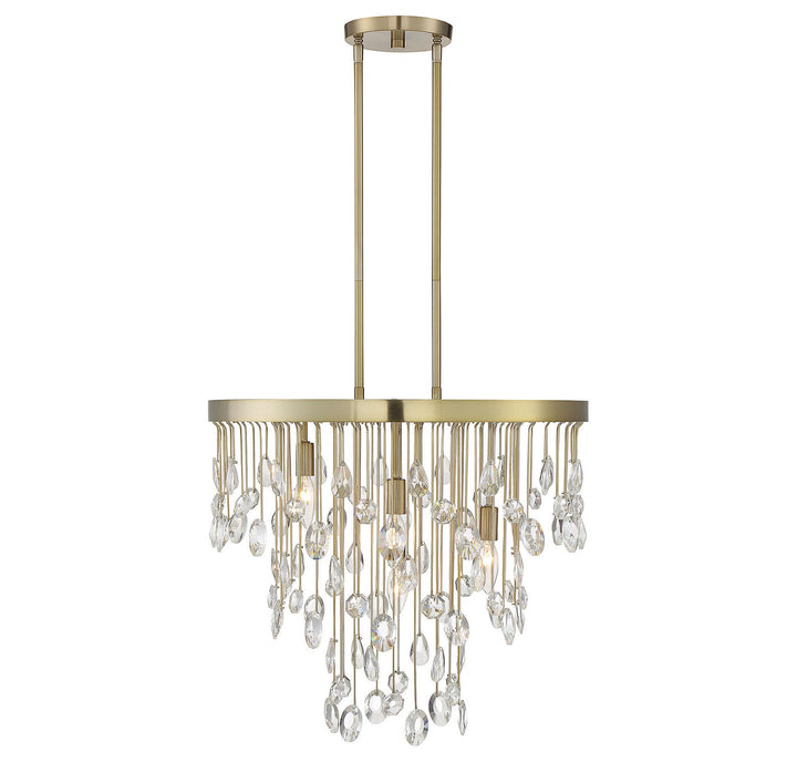 Savoy House Livorno Four Light Chandelier