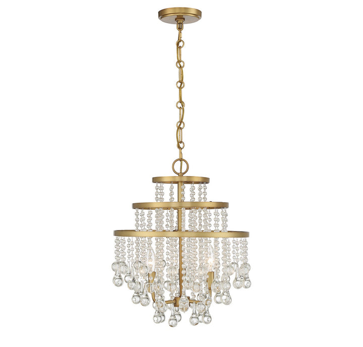 Savoy House Luna Three Light Mini Chandelier