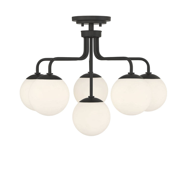 Savoy House Marco Six Light Semi-Flush Mount