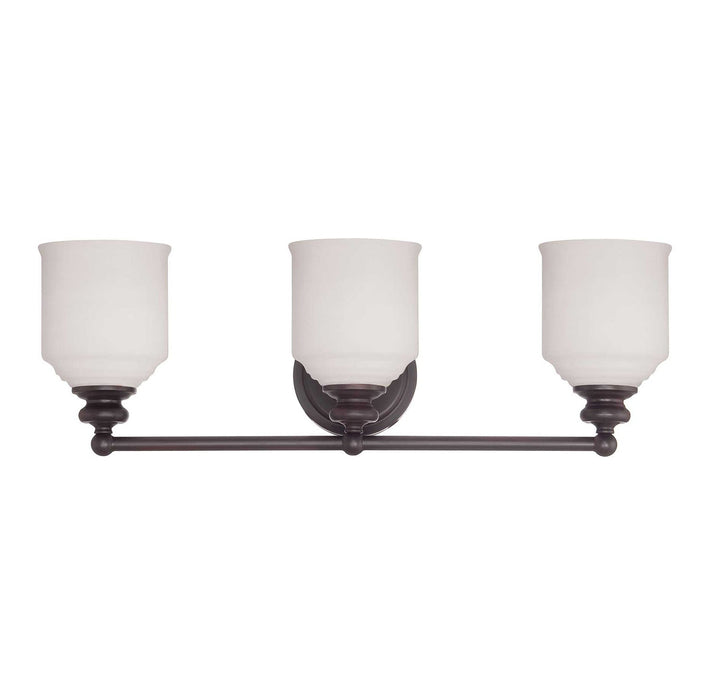 Savoy House Melrose Three Light Bath Bar