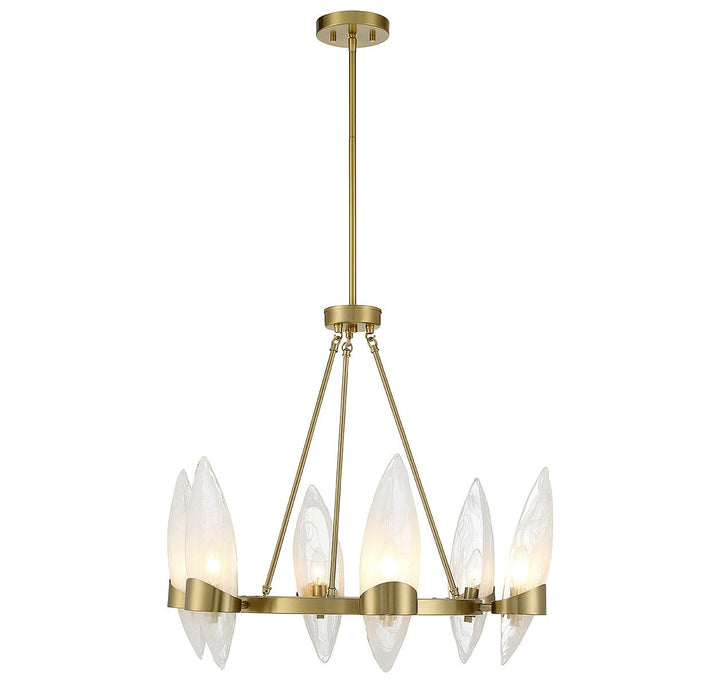 Savoy House Nouvel Six Light Chandelier