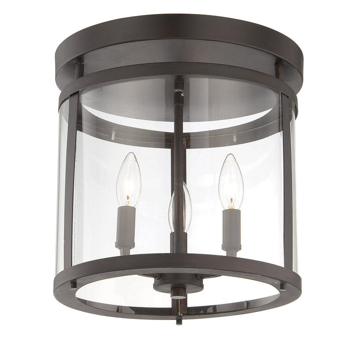 Savoy House Penrose Three Light Semi-Flush Mount