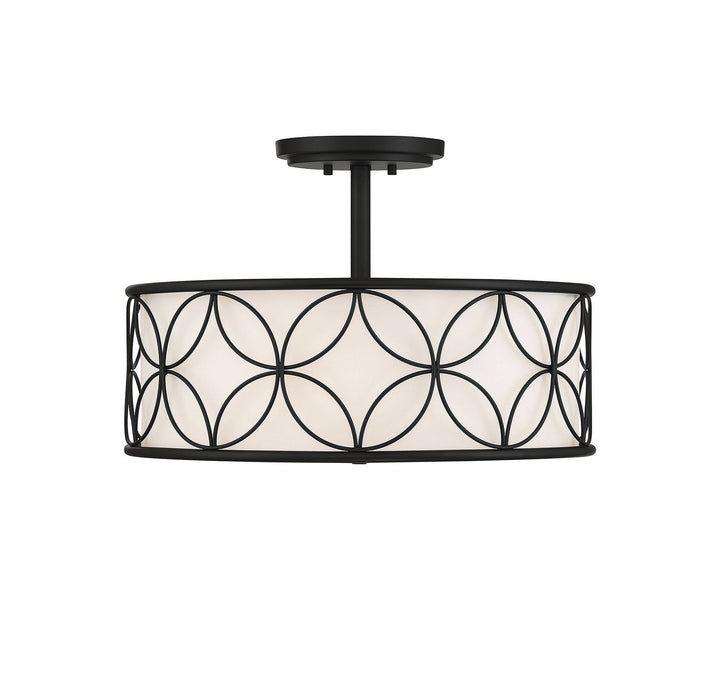 Savoy House Reid Four Light Semi-Flush Mount