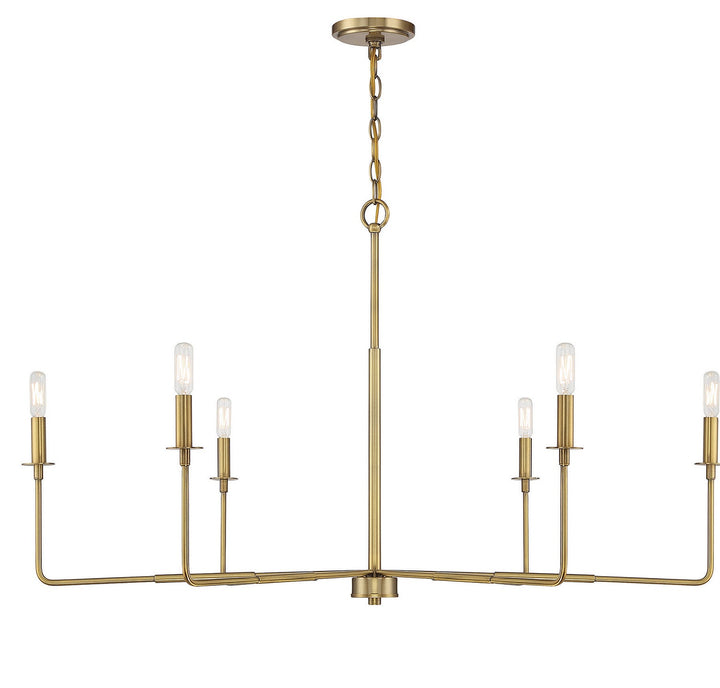 Savoy House Salerno Six Light Chandelier