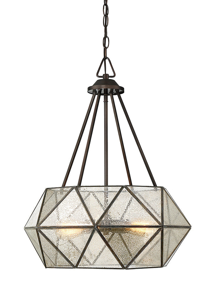 Savoy House Tartan Four Light Pendant