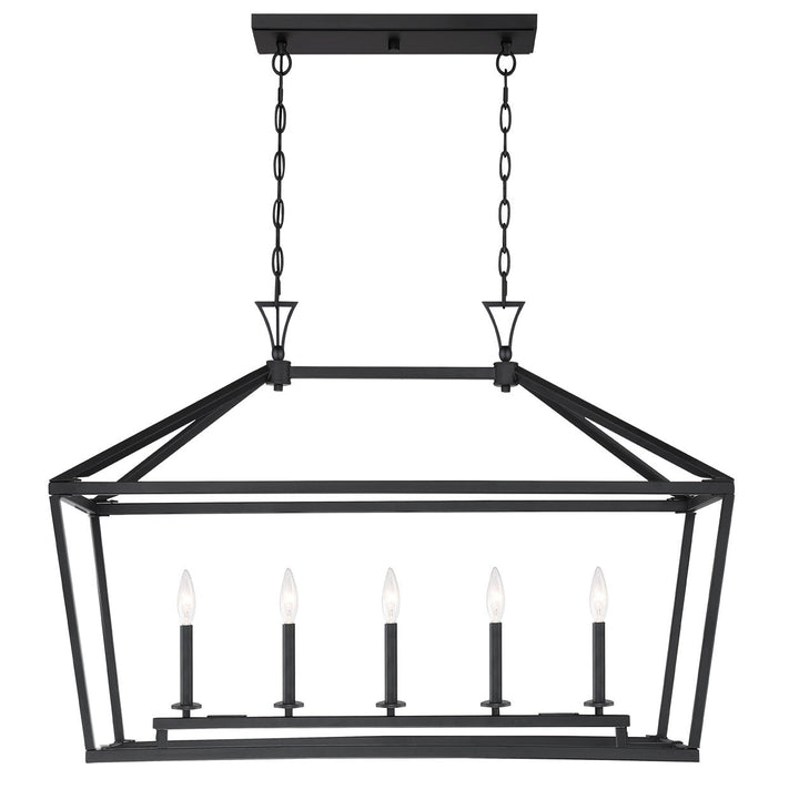 Savoy House Townsend Five Light Linear Chandelier