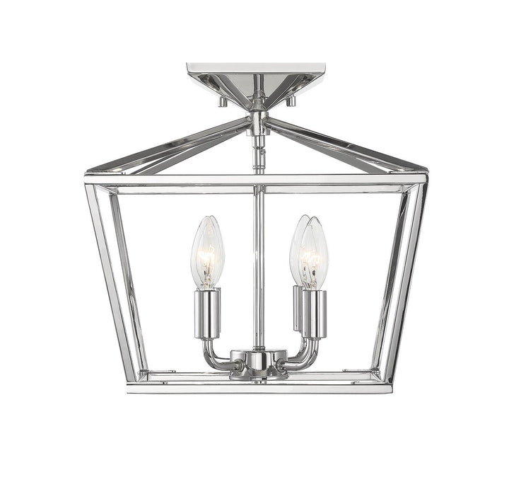 Savoy House Townsend Four Light Semi-Flush Mount