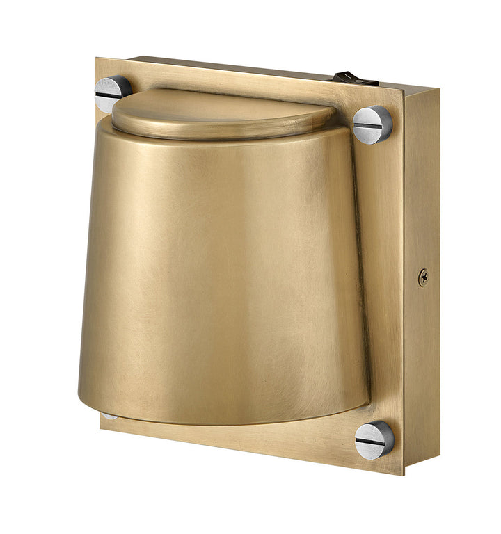 Scout LED Wall Sconce in Heritage Brass