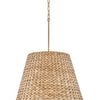 Seabrook LED Chandelier in Burnished Gold