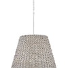 Seabrook LED Chandelier in Textured Plaster