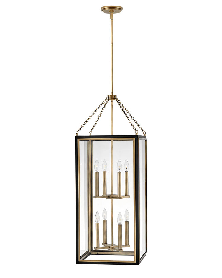 Shaw LED Chandelier in Black