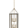 Shaw LED Chandelier in Black