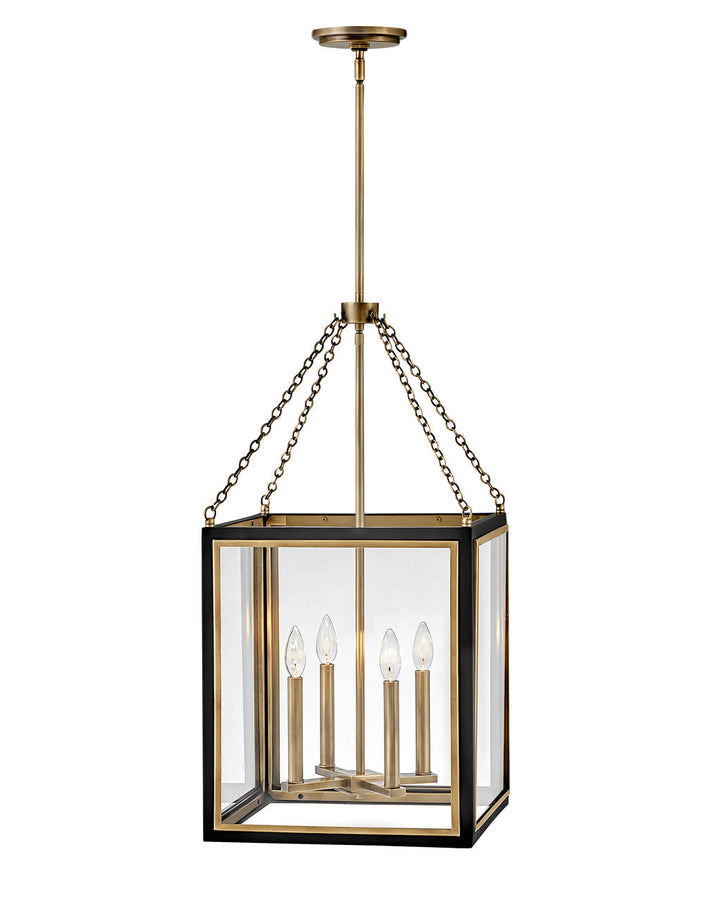 Shaw LED Pendant in Black