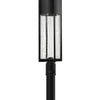 Shelter LED Post Top or Pier Mount Lantern in Black