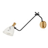 Sinclair LED Wall Sconce in Heritage Brass