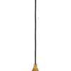 Skye LED Pendant in Heritage Brass