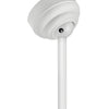 Sloped Ceiling Canopy Kit in Matte White