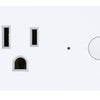 Smart WiFi On/Off Indoor Wall Plug Smart WiFi On/Off Indoor Wall Plug in White