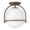 Somerset LED Foyer Pendant in Buckeye Bronze