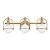 Somerset LED Vanity in Heritage Brass