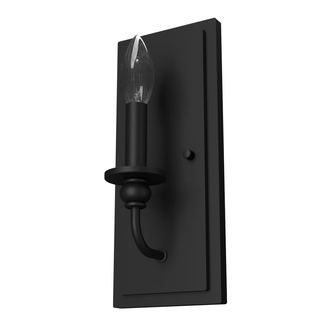 Southcrest One Light Wall Sconce in Matte Black