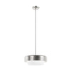 Station Two Light Pendant in Brushed Nickel
