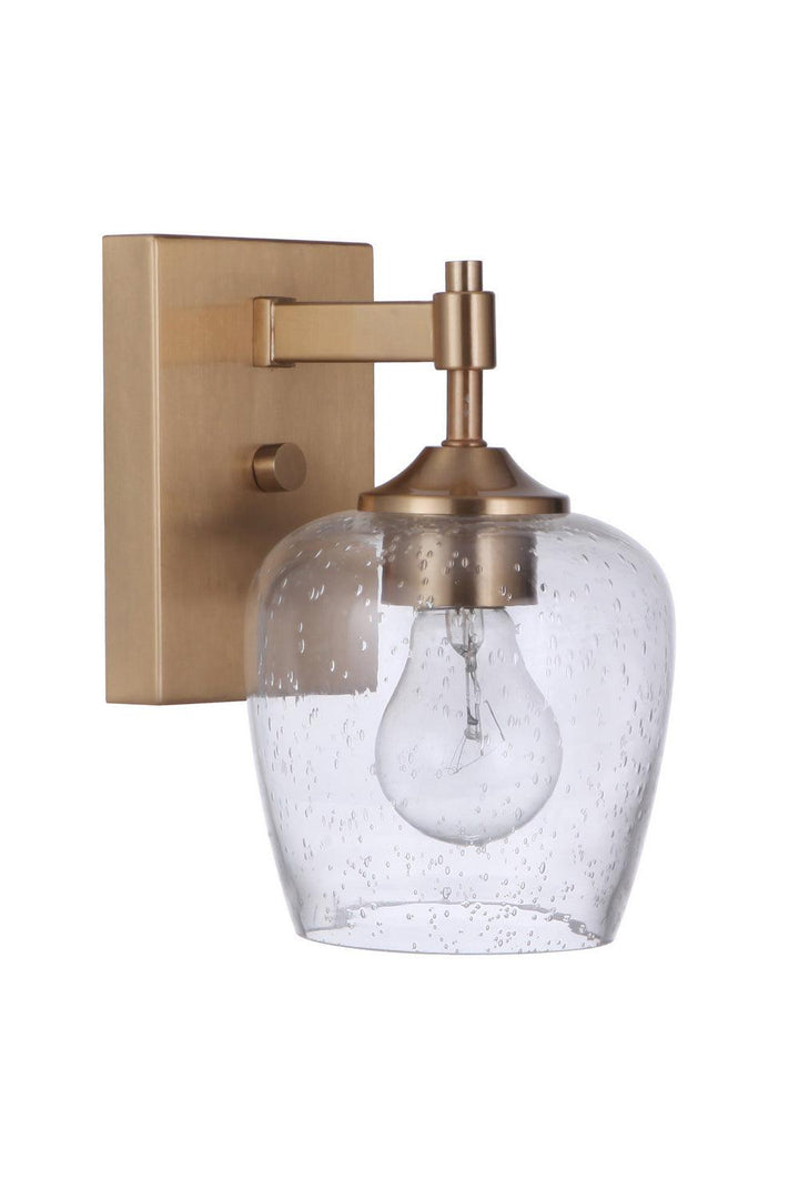 Stellen One Light Wall Sconce in Satin Brass