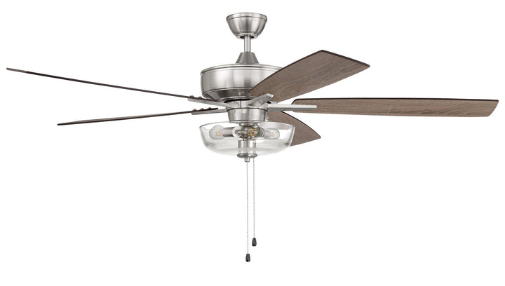 Super Pro 101 60" Ceiling Fan in Brushed Polished Nickel