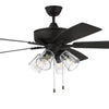 Super Pro 104 60" Ceiling Fan in Espresso