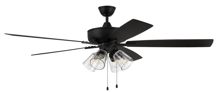 Super Pro 104 60" Ceiling Fan in Flat Black