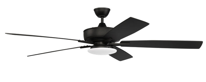 Super Pro 112 60" Ceiling Fan in Flat Black