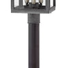 Sutcliffe LED Post Top/ Pier Mount in Aged Zinc