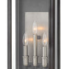 Sutcliffe LED Wall Mount in Aged Zinc
