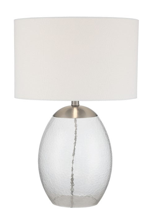 Table Lamp One Light Table Lamp in Satin Brass