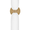 Tallulah LED Wall Sconce in Lacquered Brass