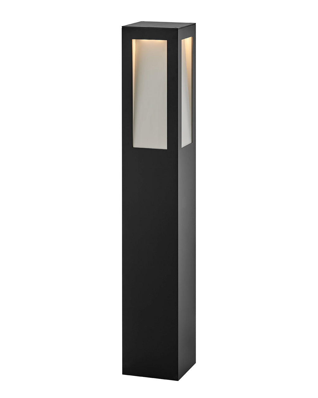 Taper LED Bollard in Black