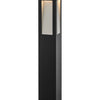 Taper LED Bollard in Black