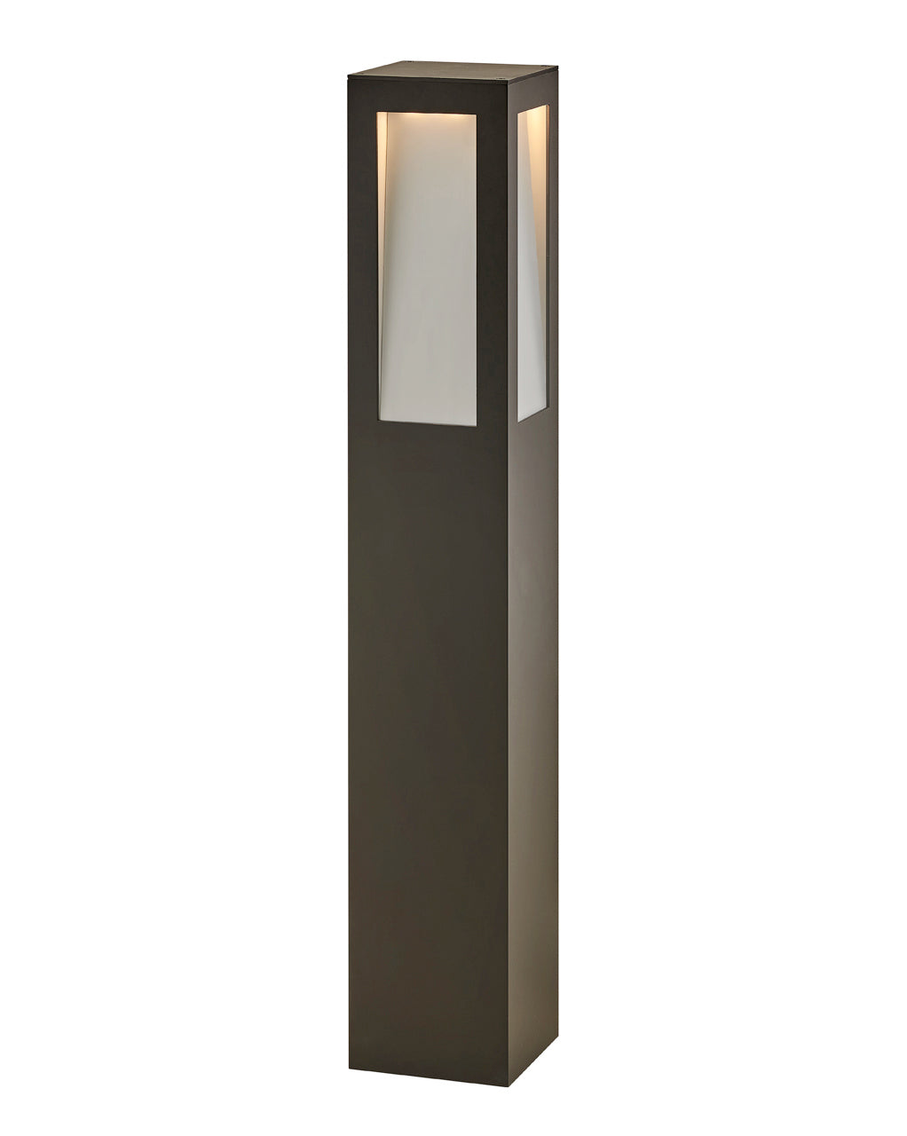 Taper LED Bollard in Bronze