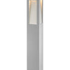 Taper LED Bollard in Titanium