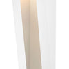 Taper LED Landscape in Satin White