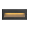 Taper LED Step Light in Satin Black