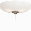 Three Light Fan Light Kit in White
