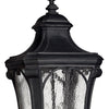 Trafalgar LED Hanging Lantern in Museum Black