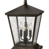 Trellis LED Post Top/ Pier Mount in Regency Bronze
