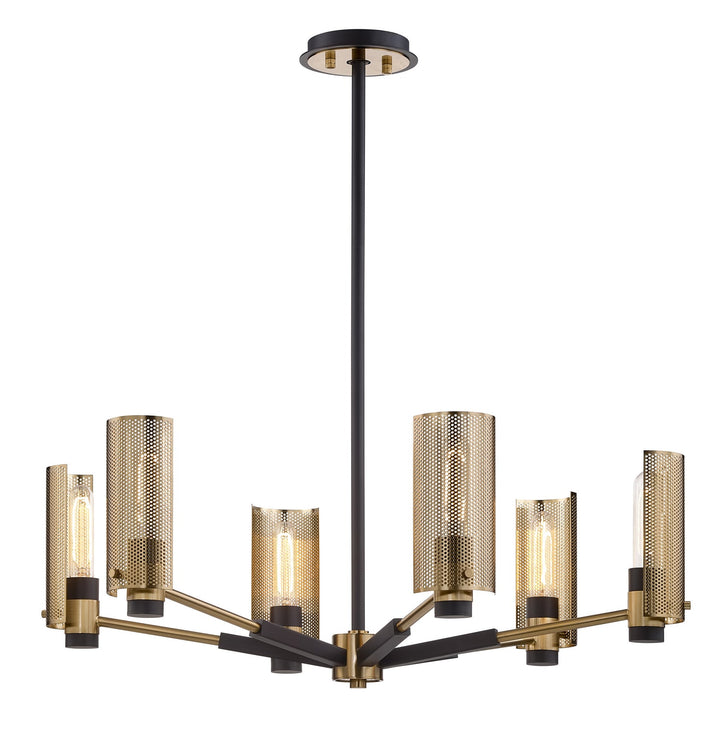 Troy Lighting Six Light Chandelier